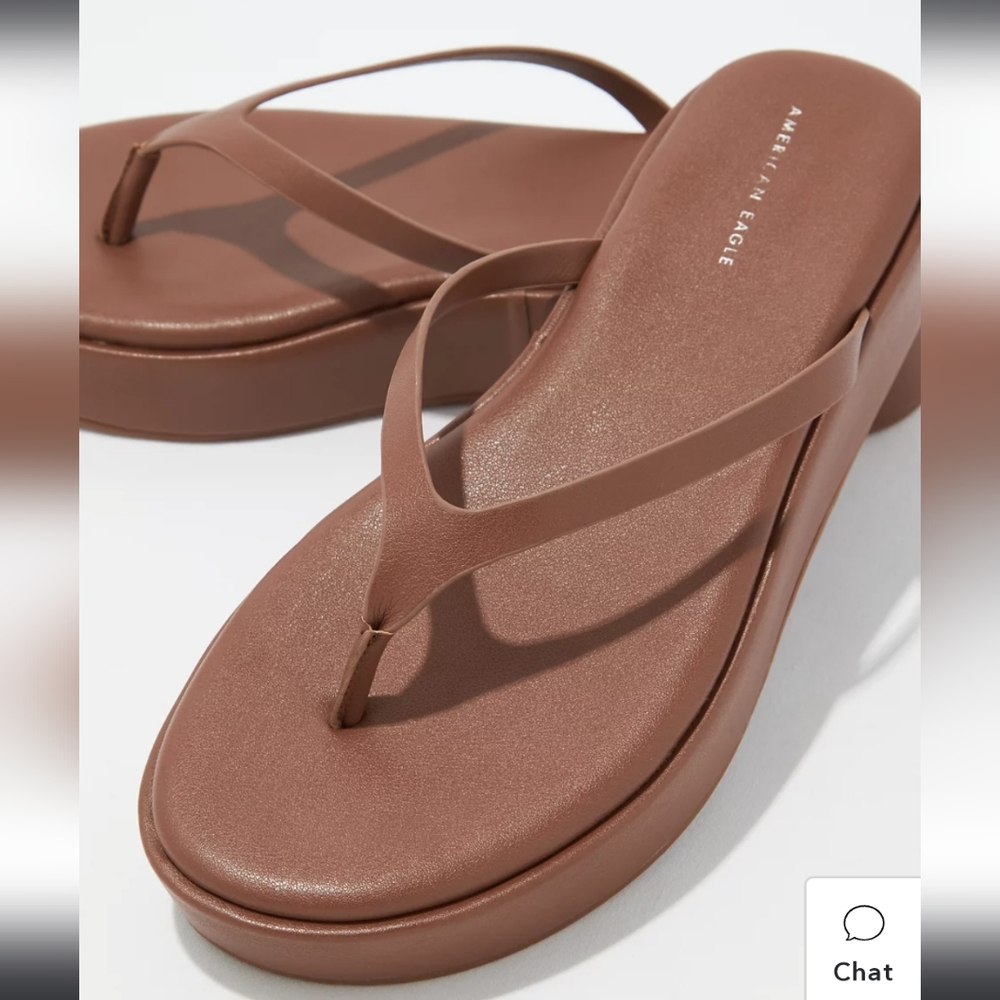 American Eagle Flip Flop Platform